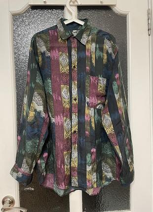 Шовкова оверсайз сорочка new fast