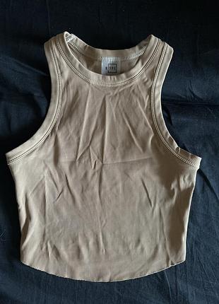 Бежева майка rikky hype