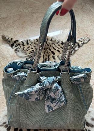 Сумка кожа питона le silla