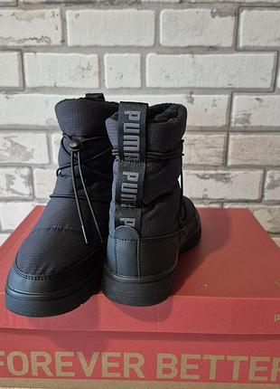 Сапоги женские puma snowbae wns black 37.5p