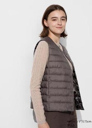 Жилет puffertech compact uniqlo