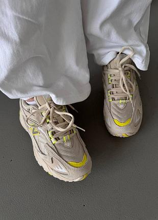New balance 725 beige / yellow premium7 фото