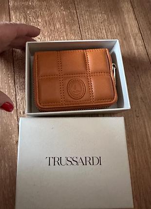 Новий гаманець trussardi, оригінал з коробкою