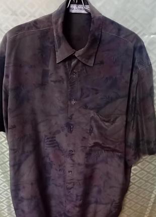 Тенниска мужская шелковая итальянская