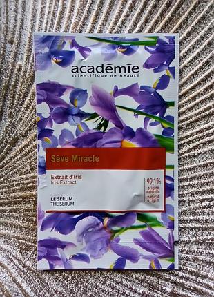 🌷academie sève miracle the serum антивозрастная сыворотка "семое чудо" 35+ академе пробник