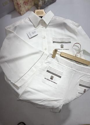Brunello cucinelli костюм