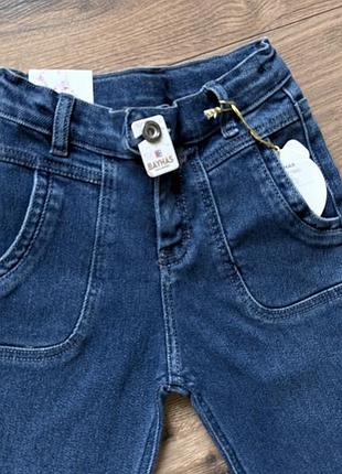 Новенькі джинсики для дівчинки р.122-128
