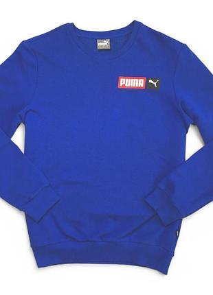 Світшот синій бавовна puma оригінал