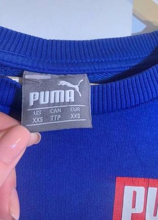 Світшот синій бавовна puma оригінал 3