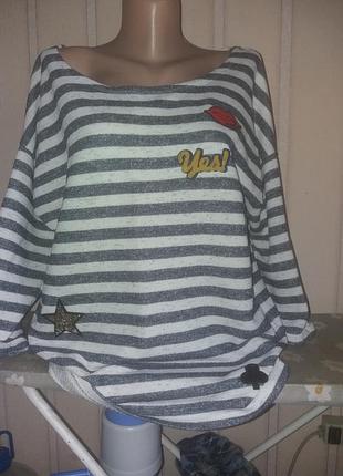 Трикотаж стильная кофта на л и хл