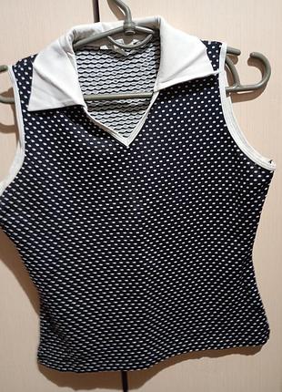 Футболка майка женская без рукавов, размер 10/12.