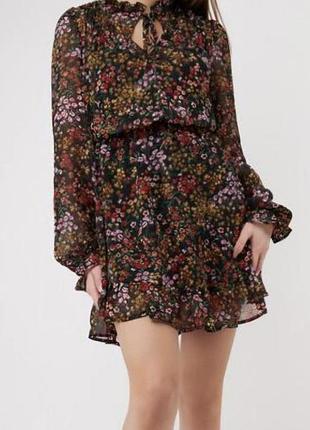 Платье шифон,размер s