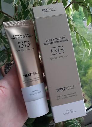 Bb крем nextbeau gold solution spf 50+корея