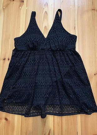 Купальник жіночий з парео , батал