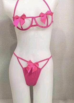Комплекс ліф і труси кокетливий l