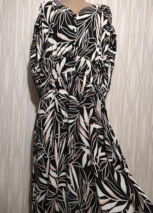 Плаття віскозне, батал 4