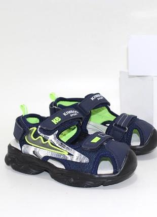 Спортивні босоніжки для хлопчиків із закритим носиком