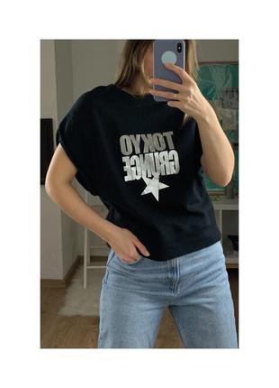 Sandro tokyo grunge sweatshirt свитшот кофта