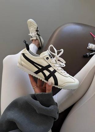 Кроссовки asics onitsuka tiger white / black
