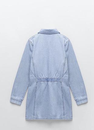 Джинсове плаття zara 3