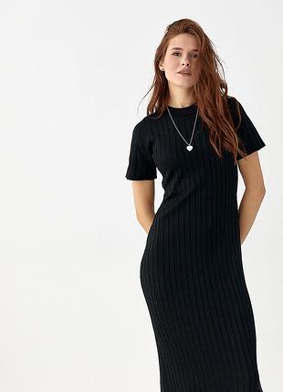 Сукня в рубчик 3