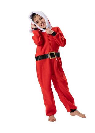 Слип пижажажа теплая santa кигуруми унисекс