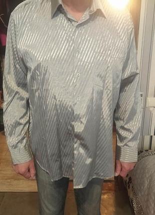 Рубашка стальная big man ворот 45 на 54 укр