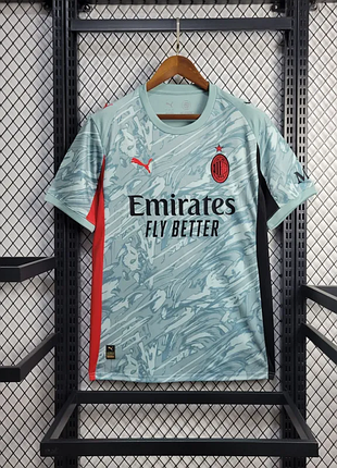Футболка мілан 25/26 пума виїзна новий сезон ac milan puma футбольна форма шевченко кака пірло