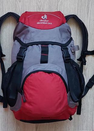 Рюкзак спортивный  deuter aircomfort 24 s, с дождевиком (germany)
