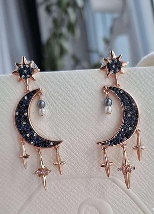 Каблочка и серьги swarovski simbolic