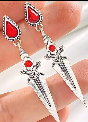 Серьги мечи 💌💃