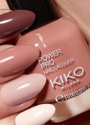 Новый лак для ногтей kiko milano