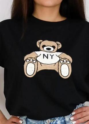 Трендовые футболки с мишкой итальянского бренда🇮🇹