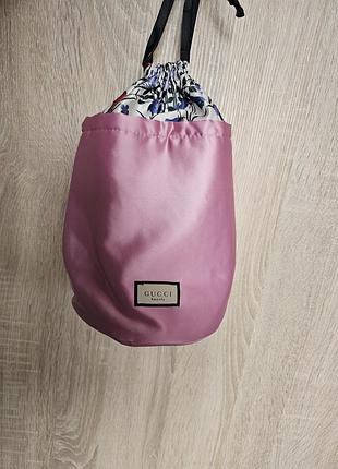 Косметичка торбинка gucci + пробник в подарунок