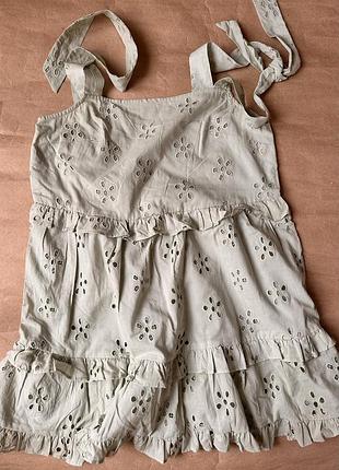 Фісташковий сарафан батист прошва