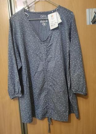 Нова блузка gina benotti xxl 50-52