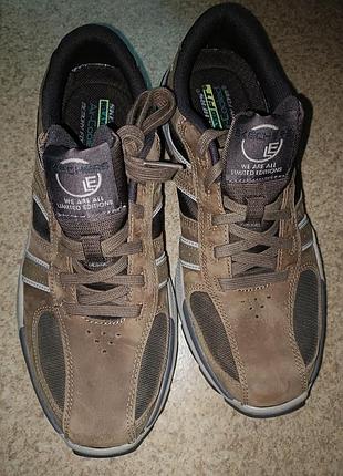 Оригинальные стильные кожаные skechers we are all limited nubuck лимитированная серия