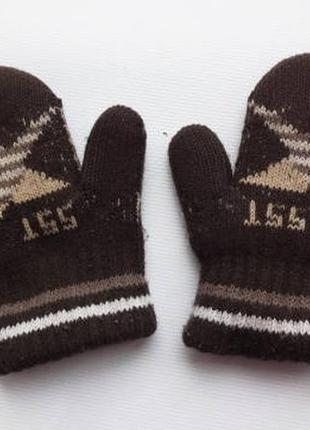 Зимові теплі рукавиці на рік, два.1 фото