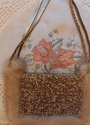 Сумочка с кристаллами swarovski