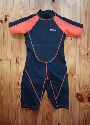 Гідрокостюм дитячий короткий для басейну відпочинку дайвінгу для хлопчика