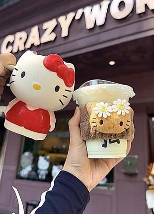 Чашка керамічна hello kitty6 фото