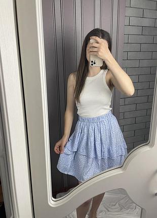 Коновая легкая юбка юбка юбочка