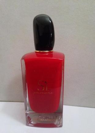 Giorgio armani si passione 1 мл пробник распив аромата