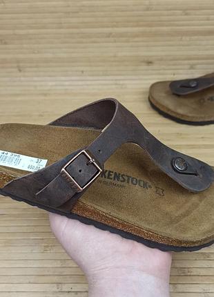 Вьетнамки, тапки birkenstock gizeh размер 37 (24 см)