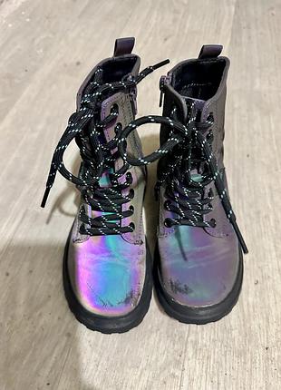 Стильные ботинки хамелеоны