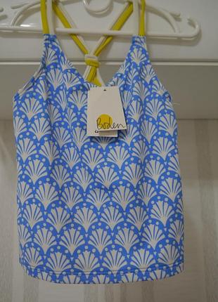 Пляжный топ для девочки 6-7 лет boden