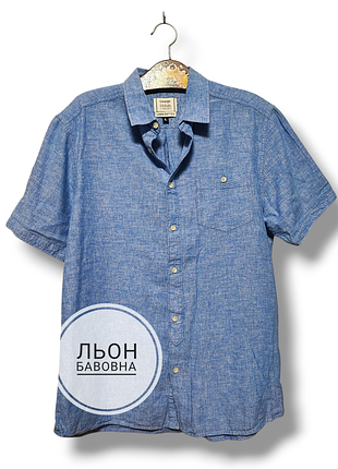 Мужская льняная тенниска