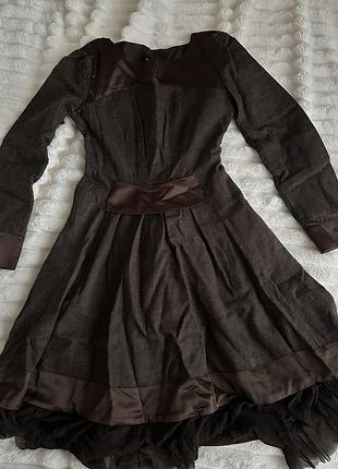 Сукня з сатиновими вставками р 10 м