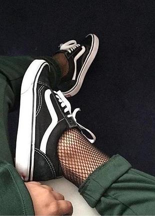 Vans old skool кеди чорні унісекс