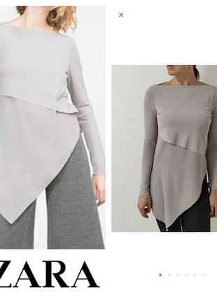 311. zara, асиметрична блуза від світового бренду